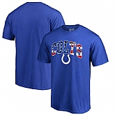 Indianapolis Colts NFL Pro Line by Fanatics Branded Banner Wave T-Shirt Royal,baseball caps,new era cap wholesale,wholesale hats
